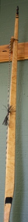 All micarta riser with birdseye maple limbs with micarta tips