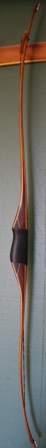 cocobolo/micarta riser with carbon/yew limbs and elk antler tips